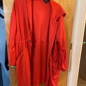 Torrid Red anorak jacket